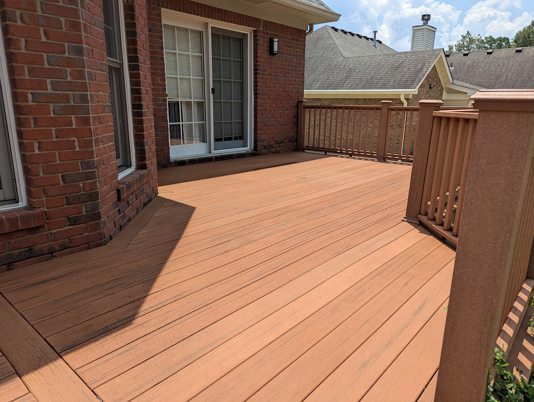 Dirty Composite Deck Cleaning in Louisville, KY