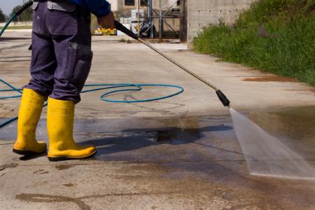 Sidewalk Cleaning